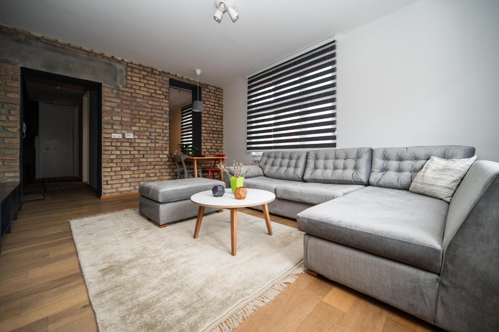 Design 1Bdr Apartment With City View 사라예보 외부 사진